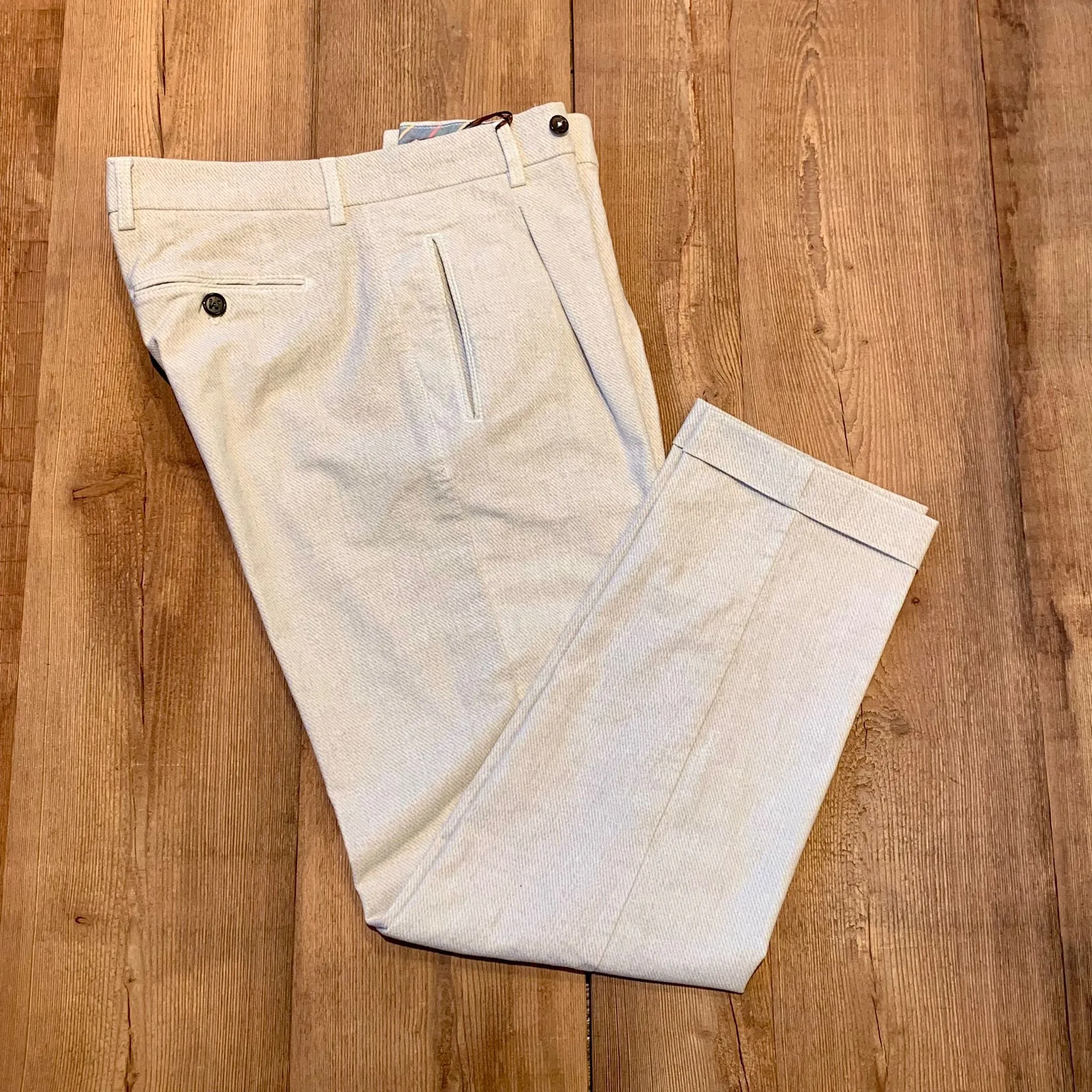 W3-AB0031X Pantalone Retrò Latte Man  