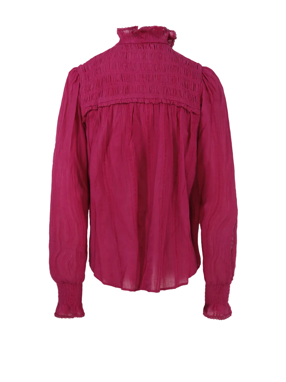 WOMAN ISABEL MARANT ETOILE PURPLE COTTON IDALINE SHIRT