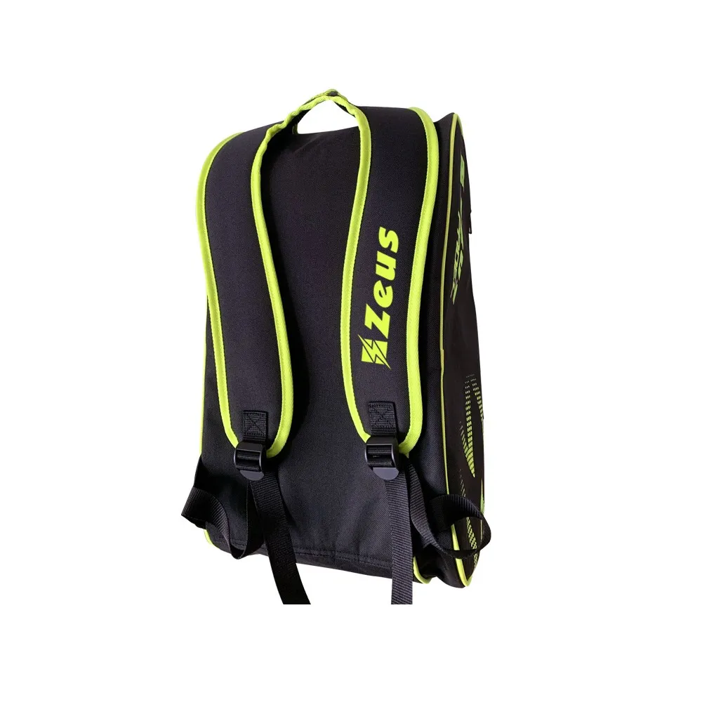 ZEUS - PADEL BAG - NERO/GIALLOFLUO